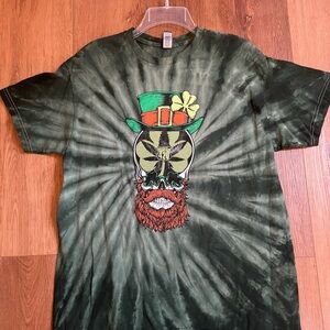 Green Sweet Water 420 Tie Dye T-Shirt